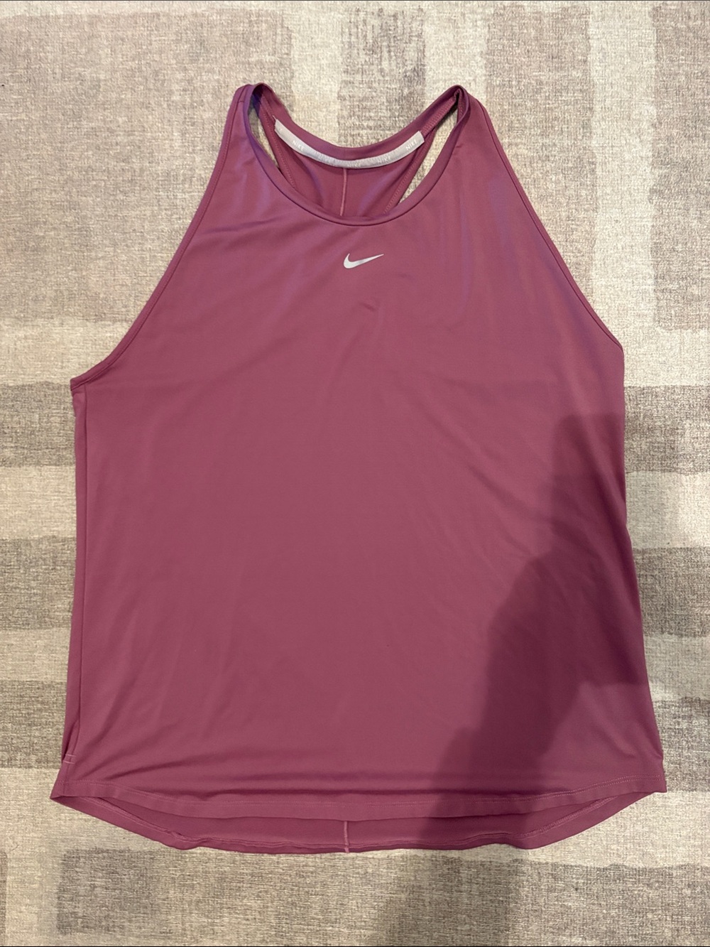 Nike Women's Mauve Performance Racerback Tank